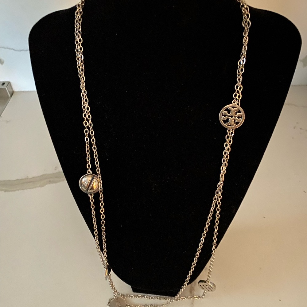 Tory Burch Logo Necklace